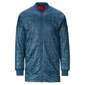 Cotopaxi NWOT Kusa Parka Jacket Reversible Zip Llama Insulated Blue Red Mens Sml